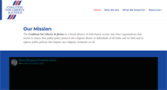 Desktop Screenshot of clj-usa.org